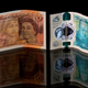 A British ten pound sterling and five pound sterling note are arranged in a photograph in London.